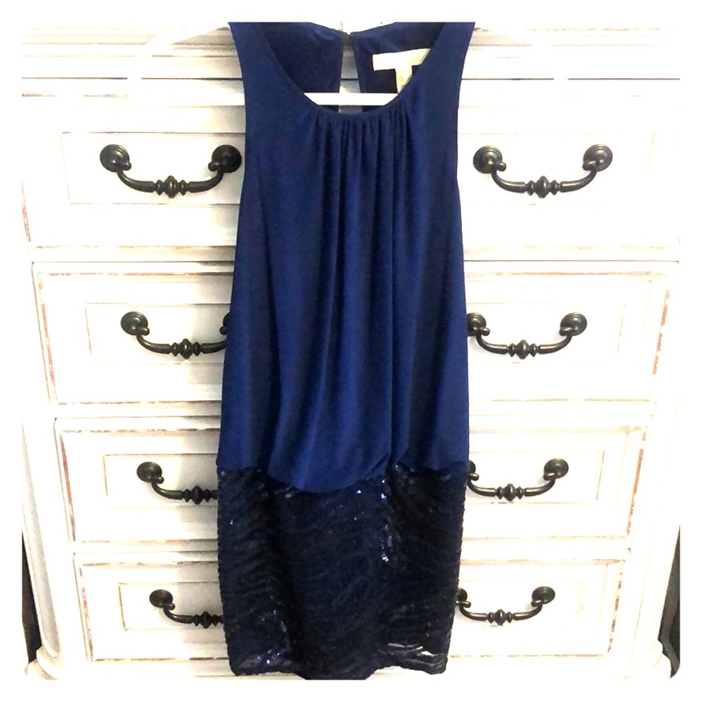 Aidan Mattox Sequin Cocktail Dress